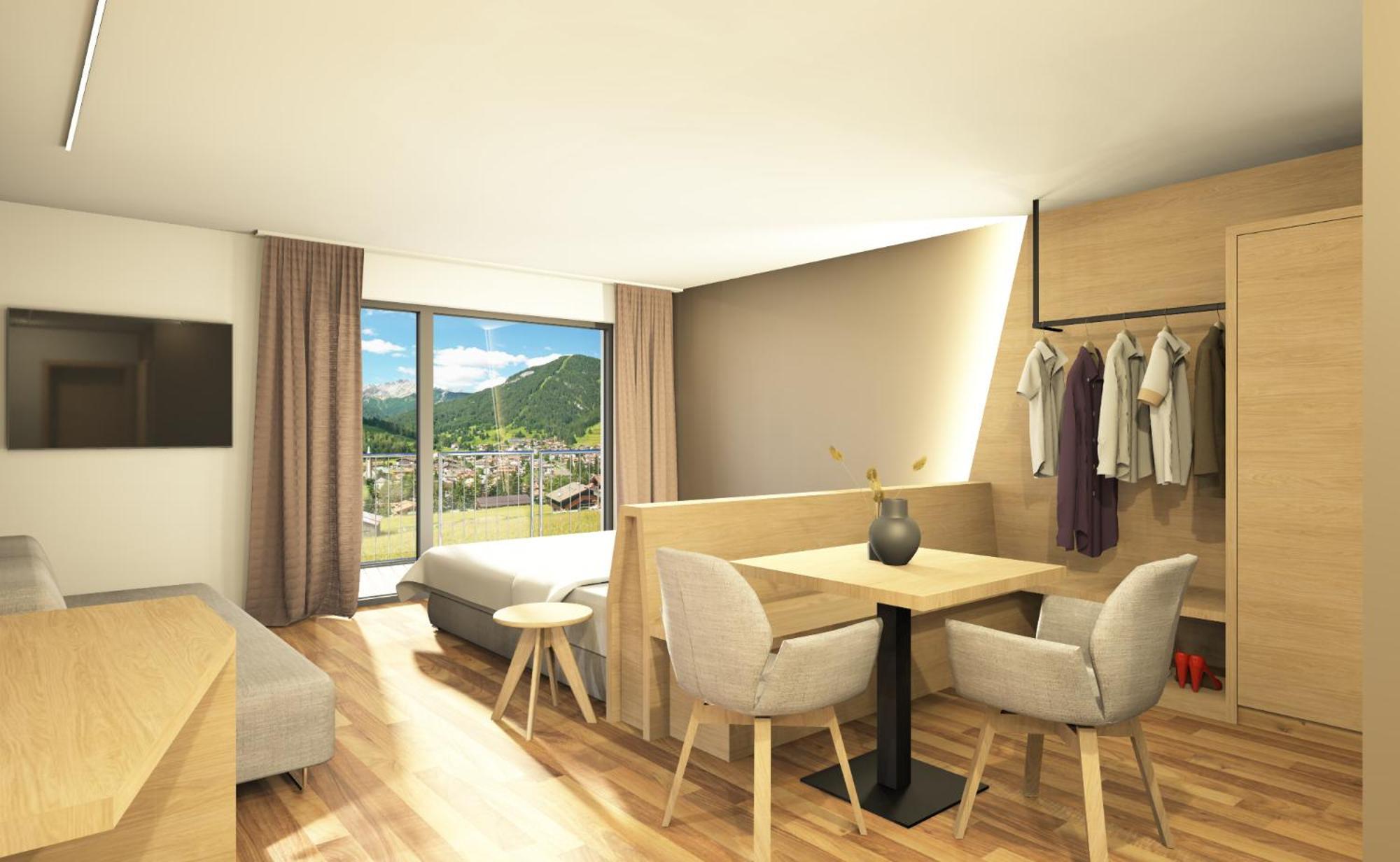 Hotel Ladinia Dolomites View Pozza di Fassa Dış mekan fotoğraf